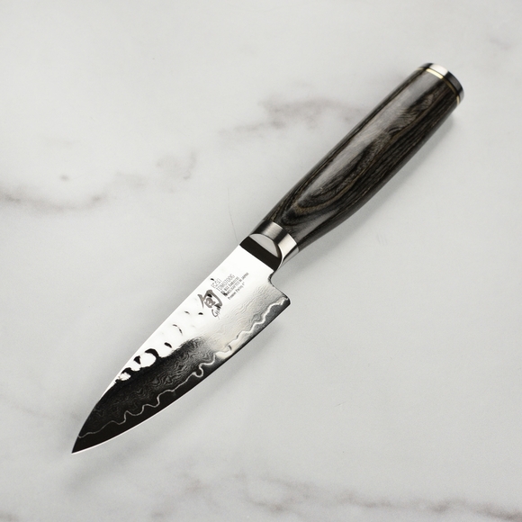 Shun 4" Premier Grey Wood Handled Paring Knife